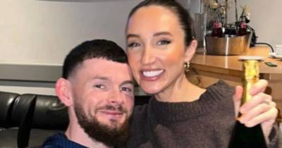 Ex-Celtic star and TOWIE fiancÃ© give birth to first child and reveal adorable name