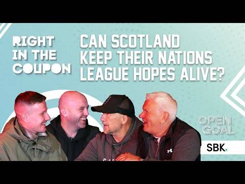 CAN SCOTLAND KEEP THEIR NATIONS LEAGUE HOPES ALIVE AGAINST MODRIC & RONALDO? | Right In The Coupon