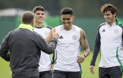 Luis Palma told he can be ‘really good’ Celtic player by manager Brendan Rodgers