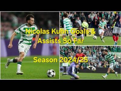 Nicolas Kuhn Celtic Goals & Assists So Far / Season 2024-25