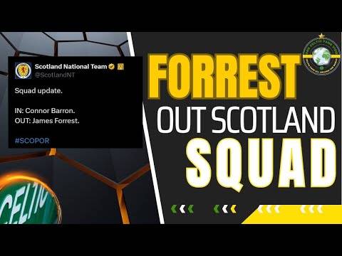 HAS James Forrest HAD ENOUGH?