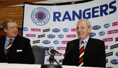 The growing â€˜no-doughâ€™ myth of Walter Smith as Rangers manager