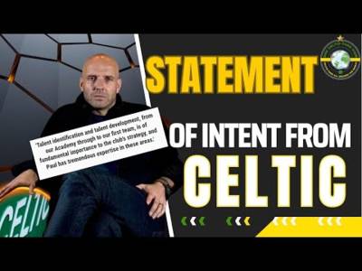 Celtic Make Paul Tisdale STATEMENT