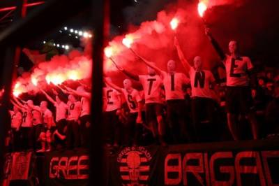 Celtic take aim at â€œvery small minorityâ€ after UEFA fan ban