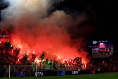 Itâ€™s No Flare â€“ Uefa hit Celtic with a â‚¬20,000 fine and away fan ban threat