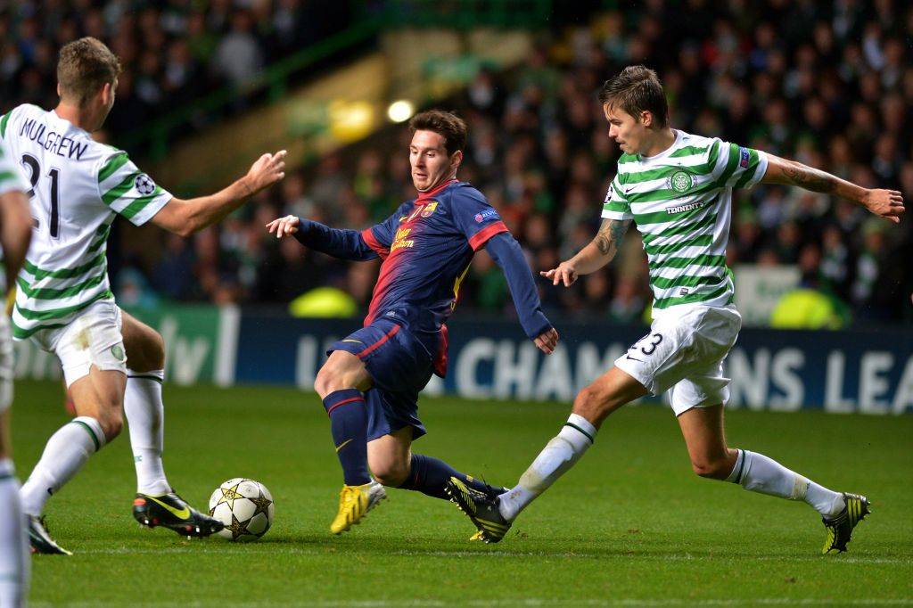 Charlie Mulgrewâ€™s sensational story about Barca and Messi fighting at Celtic Park