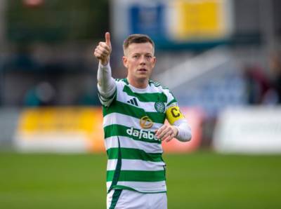 Callum McGregor Reckons Celtic â€˜Did enoughâ€™ to Beat Aberdeen