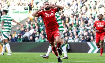 Graeme Shinnie hopes Aberdeenâ€™s comeback draw at Celtic impressed Sir Alex Ferguson