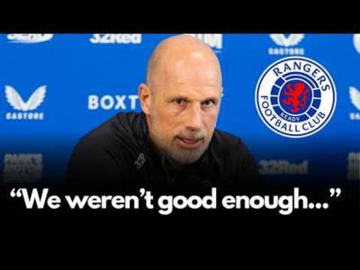 Philippe Clement: “There’s no excuse...”