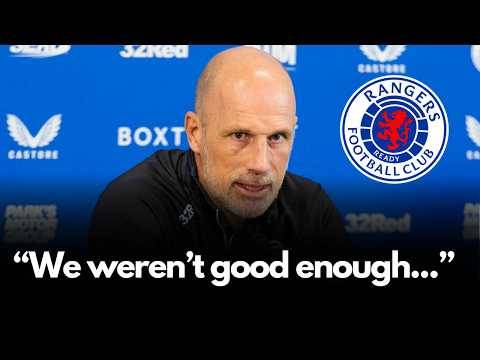 Philippe Clement: “There’s no excuse...”