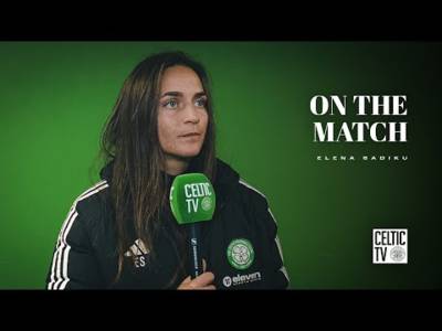 Elena Sadiku On the Match | Celtic 1-0 Spartans (20/10/24)