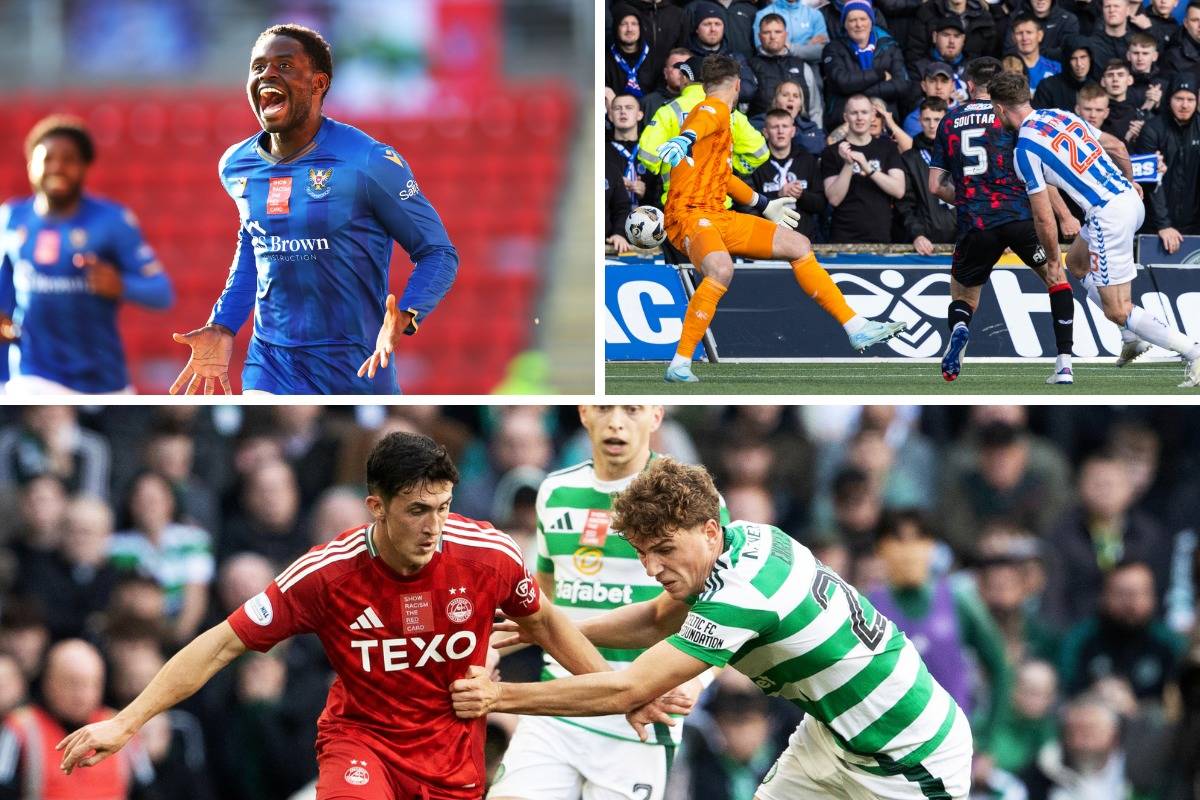 Scottish Premiership Team of the Week: Hearts trio, Celtic hitman, Killie stars and Aberdeen creator &ndash; gallery