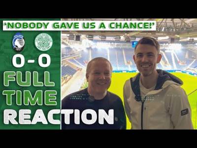 Atalanta 0-0 Celtic | ‘Nodody Gave Us a Chance!’ | Full-Time Reaction