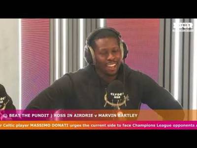 ðŸ‘” BTP | Ross in Airdrie v Marvin Bartley