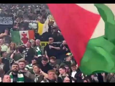 Celtic fans singing – Atalanta Away
