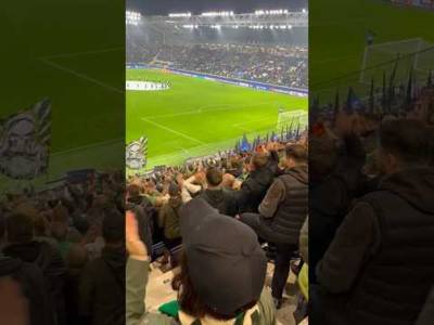Celtic Fans Bella Ciao Atalanta Away ðŸ“£ #celticfc #celticfans #atalanta #championsleague #football