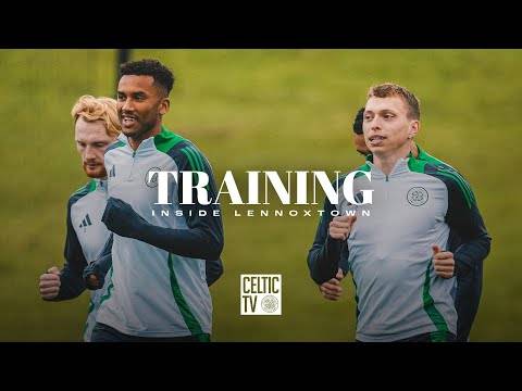 Celtic Training: Go Inside Lennoxtown as the Celts prepare to take on Motherwell (25/10/24)