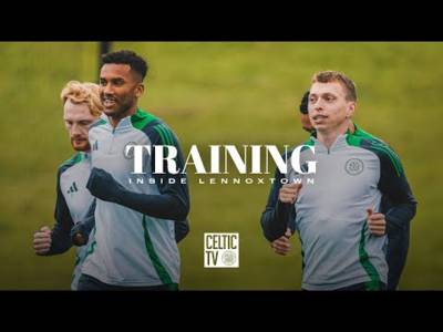 Celtic Training: Go Inside Lennoxtown as the Celts prepare to take on Motherwell (25/10/24)