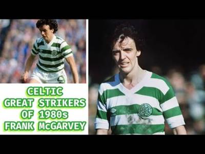 Great CELTIC Strikers of the 1980s: FRANK McGARVEY (includes goal video clips )