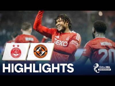 Aberdeen 1-0 Dundee United | Ambrose Secures Late Win for Hosts! | William Hill Premiership