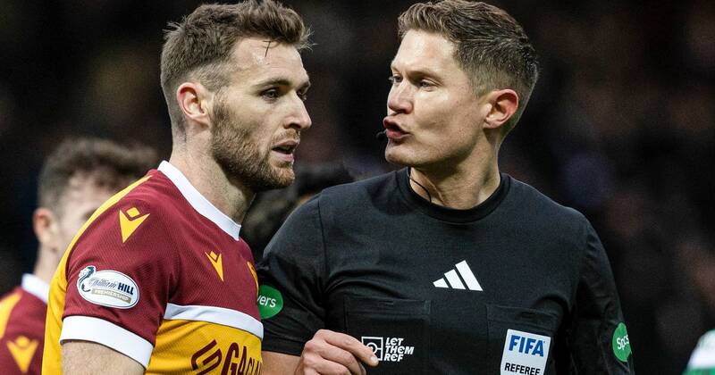 Motherwell showing against Celtic provides positives for Stephen O’Donnell, as he reacts to Liam Gordon red card