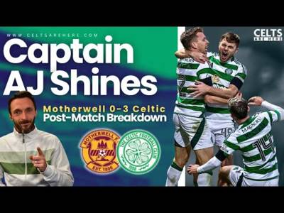 Captain Alistair Johnston! Celtic Outclass Motherwell in Impressive Win