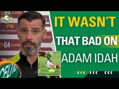 Motherwell’s manager wasn’t HAPPY