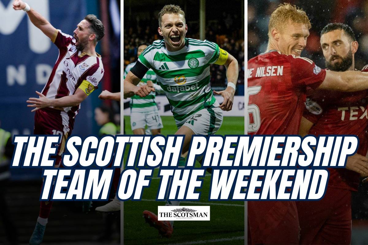 Scottish Premiership Team of the Week: Celtic goal machine, Rangers dominator, key midfielder, man mountain &ndash; gallery