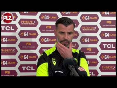 Stuart Kettlewell pleased with Lennon Miller’s display against Celtic.