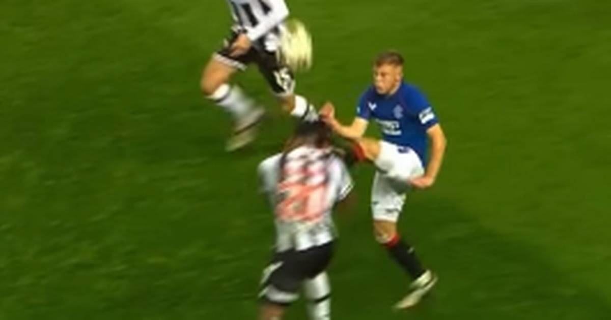 Bobby Madden flies in face of Connor Barron Rangers red card claim and declares itâ€™s not like Yangâ€™s foul