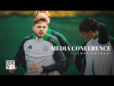 Full Celtic Media Conference: James Forrest spoke to the media ahead of #CELDUN (29/10/24)