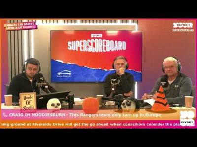 “This Rangers team only turn up on Thursday nights”