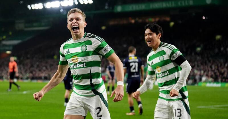 Alistair Johnston scores again as Celtic eventually break down stubborn Dundee