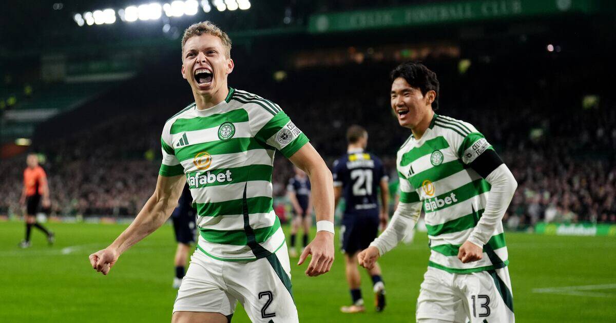 Alistair Johnston scores again as Celtic eventually break down stubborn Dundee