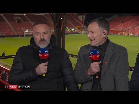 Kris Boyd Glorious Meltdown As Sutton Winds Him Up After Aberdeen Beat Rangers 2-1