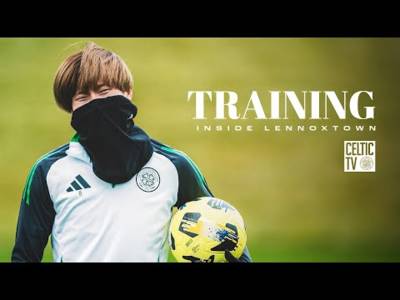 Celtic Training | Hampden on the horizon as Bhoys prepare for League Cup Semi-Final