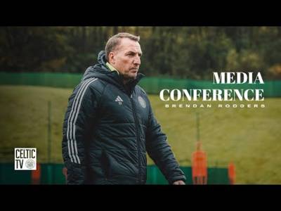 Full Celtic Media Conference | Brendan Rodgers previews tomorrow’s League Cup Semi-Final