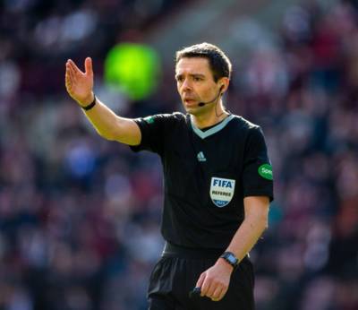 Celtic v Aberdeen â€“ Kevin Clancy has the whistle, Andrew Dallas on VAR