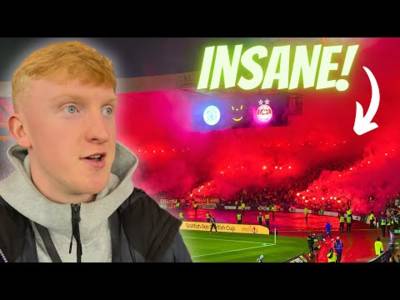 ULTRAS Go PYRO CRAZY as Celtic DEMOLISH Aberdeen! ðŸ¤¯