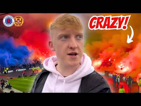 INSANE ATMOSPHERE as RANGERS Win EPIC Semi-Final! ðŸ”¥