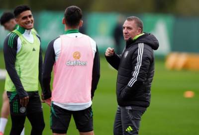 Celtic v RB Leipzig: Brendan Rodgersâ€™ side train ahead of UCL clash