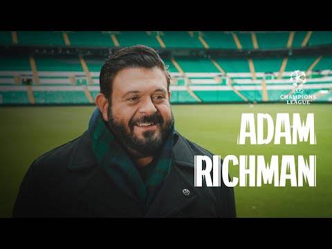 Adam Richman can’t wait to get a taste of Champions League action at Celtic Park!