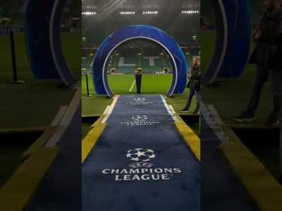 ‘Intro’ to Celtic Park ðŸ™Œ Walking out at Paradise on a Champions League night! ðŸ˜ #shorts