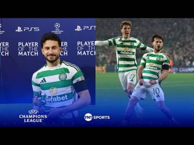 Nicolas Kuhn reacts after sparking brilliant Celtic slaying of RB Leipzig in the ðŸŸ¢ #UCL
