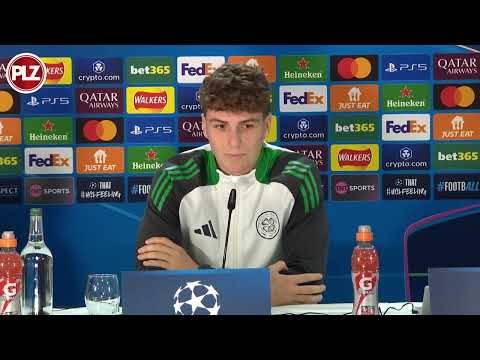 WATCH Arne Engels FULL Press Conference | Celtic vs Atalanta UEFA Champions League