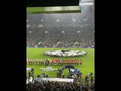 THE #UCL ANTHEM AT PARADISE! ðŸ’š CELTIC PARK SHAKING ON CHAMPIONS LEAGUE NIGHT! ðŸ¤¯ #celticfc #shorts