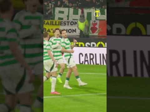 Nicolas Kuhn Curler In Slow-Mo! | Celtic v Aberdeen #shorts