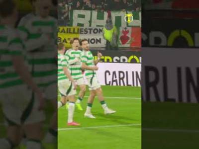 Nicolas Kuhn Curler In Slow-Mo! | Celtic v Aberdeen #shorts