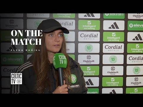On the Match | Elena Sadiku spoke after the 5-0 league victory over Queens Park at New Douglas Park