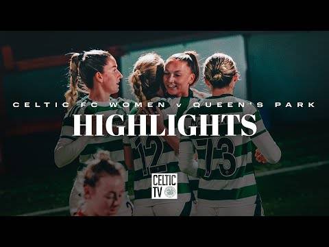 SWPL Highlights: Celtic FC Women 5-0 Queenâ€™s Park | It was a five-star display! (06/11/24)